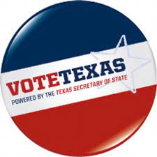 VOTE TEXAS BUBBLE